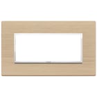 VIMAR SPA - VIW21649.32 PLACCA 5M BS ROVERE SBIANCATO