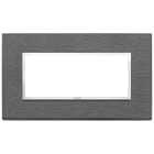 VIMAR SPA - VIW21649.52 Placca 5M BS ardesia a spacco