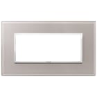 VIMAR SPA - VIW21649.73 Placca 5M BS grigio perla