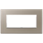 VIMAR SPA - VIW21649.74 PLACCA 5M BS OPALE BRUNO