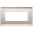 VIMAR SPA - VIW21649.75 PLACCA 5M BS SPECCHIO BRONZATO