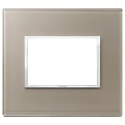 VIMAR SPA - VIW21653.74 PLACCA 3M OPALE BRUNO