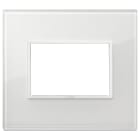 VIMAR SPA - VIW21653.87 PLACCA 3M BIANCO TOTALE DIAMANTE