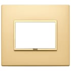 VIMAR SPA - VIW21653.G10 PLACCA 3M ORO TOTALE SATINATO