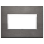 VIMAR SPA - VIW21654.03 PLACCA 4M GRIGIO LAVA