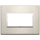 VIMAR SPA - VIW21654.04 PLACCA 4M BRONZO CHIARO