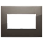 VIMAR SPA - VIW21654.06 PLACCA 4M NERO ZAFFIRO