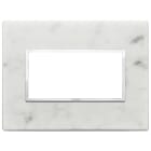 VIMAR SPA - VIW21654.51 PLACCA 4M BIANCO DI CARRARA