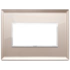 VIMAR SPA - VIW21654.75 PLACCA 4M SPECCHIO BRONZATO