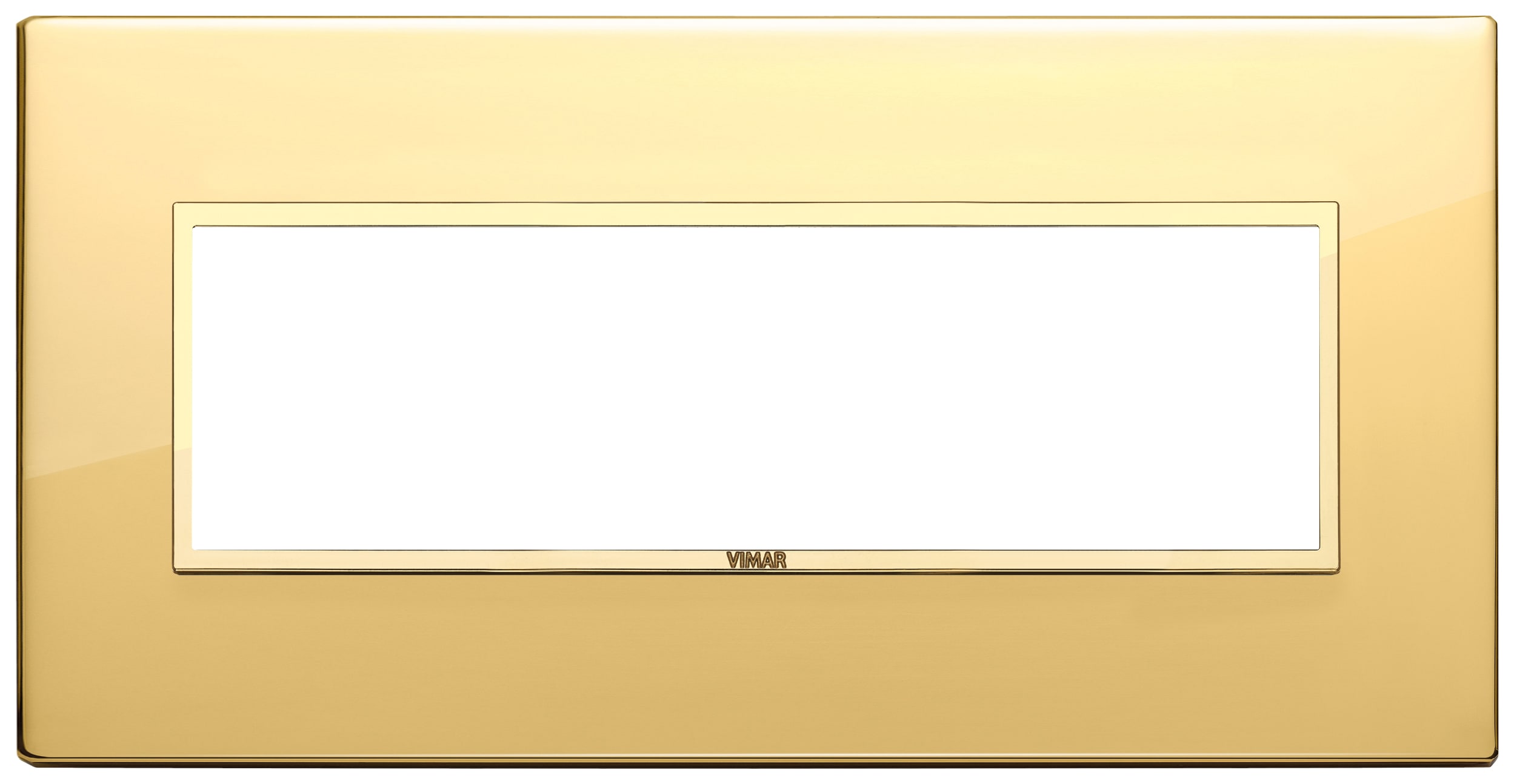 VIMAR SPA - VIW21657.G09 PLACCA 7M ORO TOTALE LUCIDO