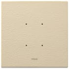 VIMAR SPA - VIW21662.21 PLACCA 2M CREMA