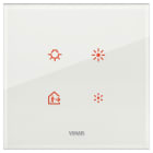 VIMAR SPA - VIW21662.70 PLACCA 2M BIANCO DIAMANTE
