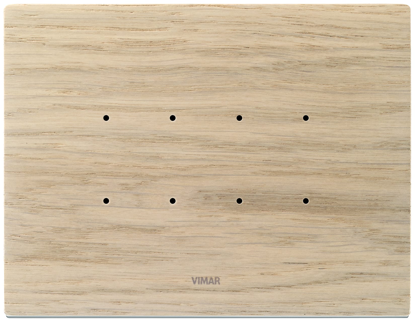 VIMAR SPA - VIW21664.32 Placca 4M rovere sbiancato