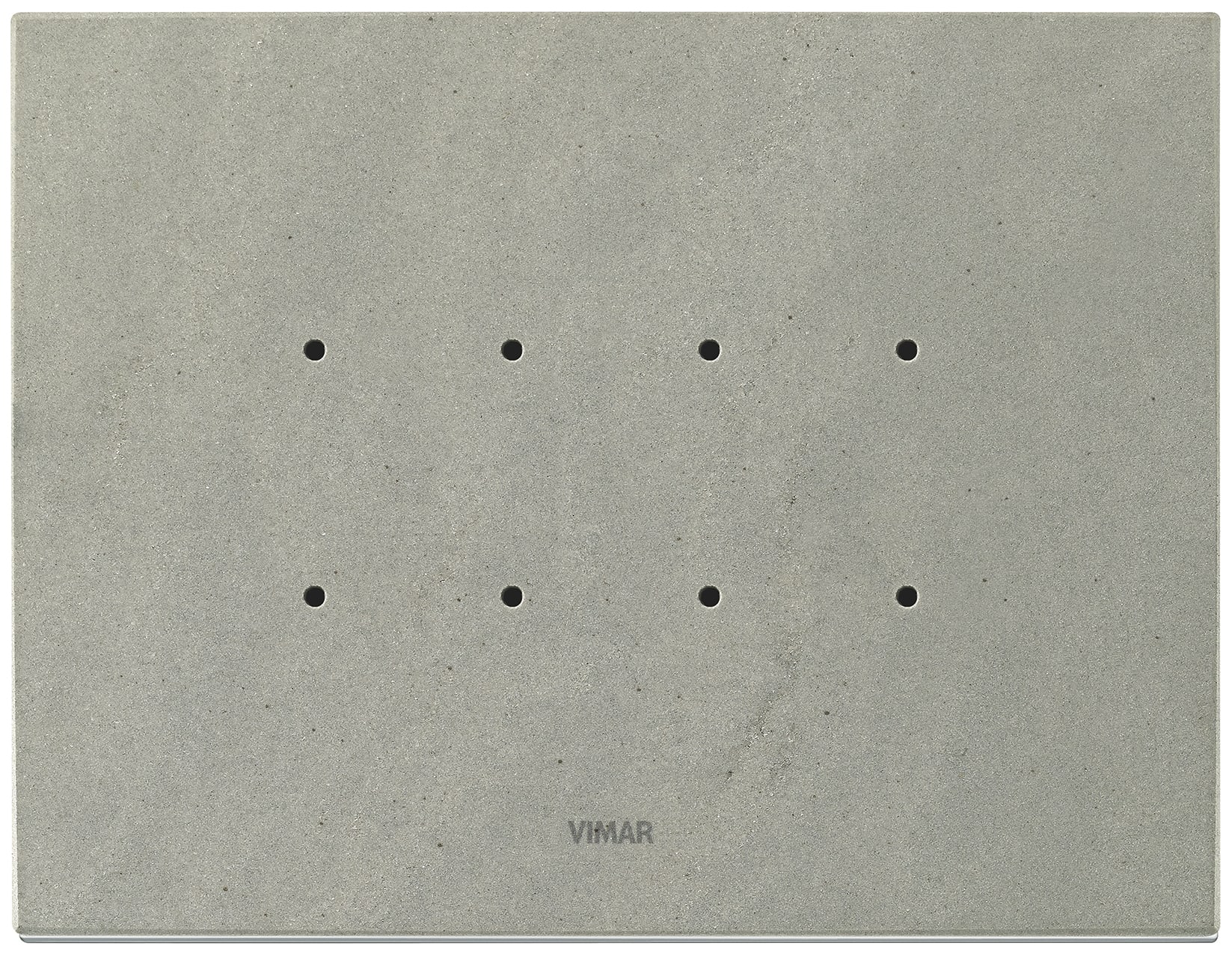VIMAR SPA - VIW21664.53 PLACCA 4M QUARZITE GRIGIA