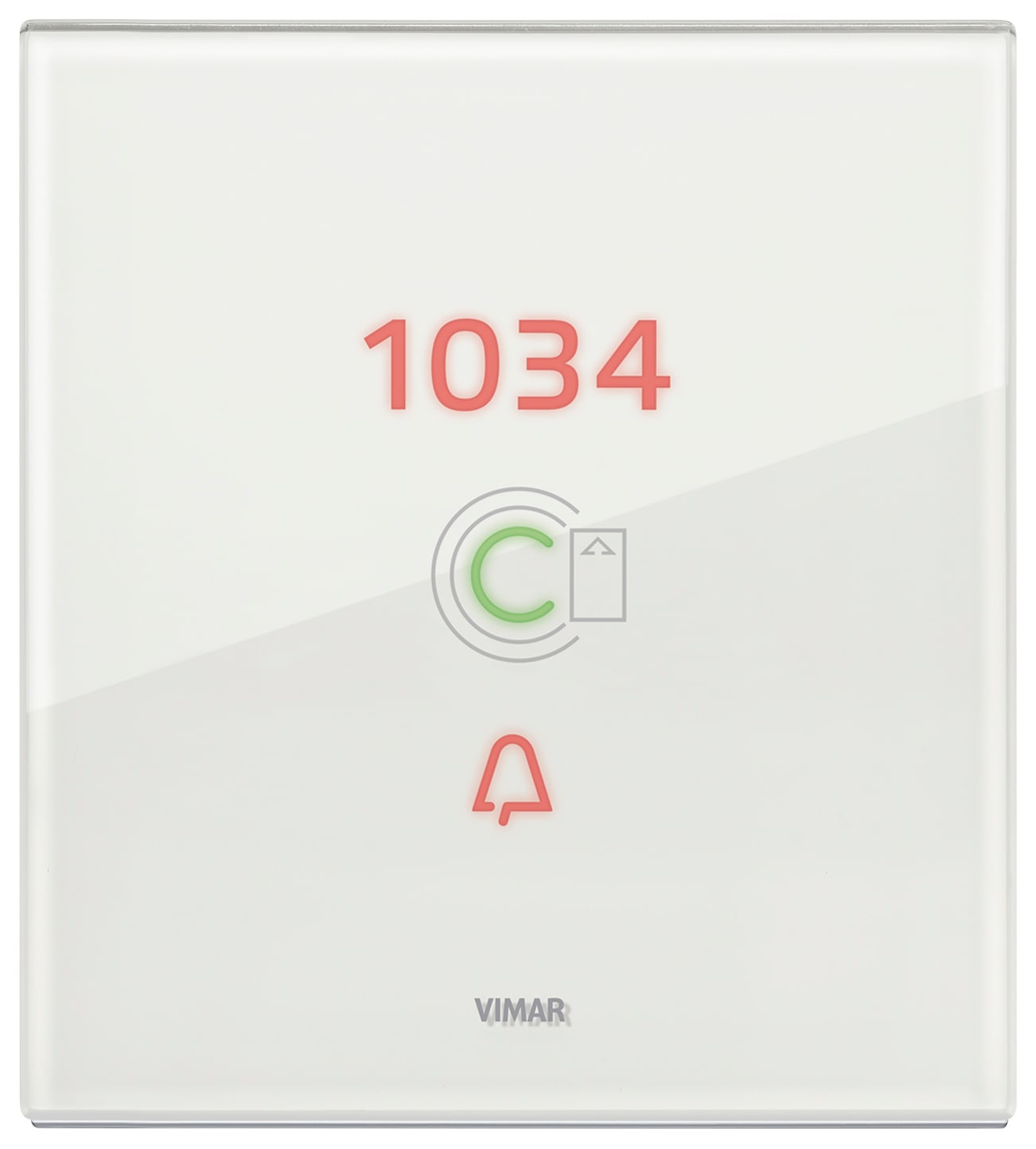 VIMAR SPA - VIW21666.70.01 Placca 3M transponder NR bianco diamante