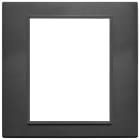 VIMAR SPA - VIW21668.18 PLACCA 8M NERO TOTALE