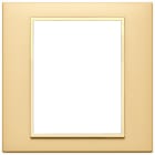 VIMAR SPA - VIW21668.G10 Placca 8M oro totale satinato