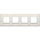 VIMAR SPA - VIW21669.08 PLACCA 8M (2+2+2+2) INT71 TITANIO