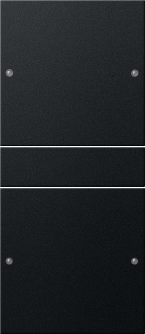 GIRA - GIR2182005 Wippenset 2f (1+1) System 55 Schwarz m(l