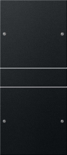 GIRA - GIR2182005 Wippenset 2f (1+1) System 55 Schwarz m(l