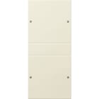 GIRA - GGI218201 Wippenset 2f (1+1) System 55 Cremeweiss(