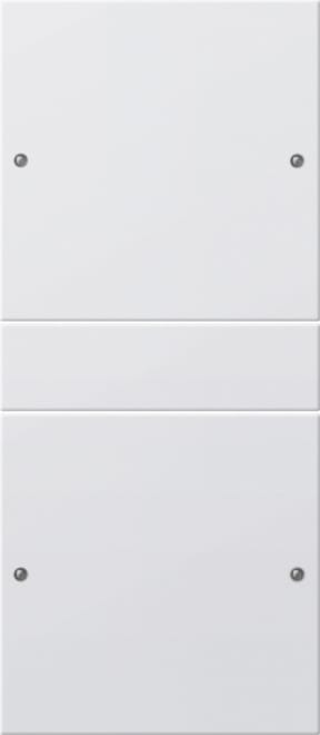 GIRA - GIR218203 Wippenset 2f (1+1) System 55 Reinweiss(l