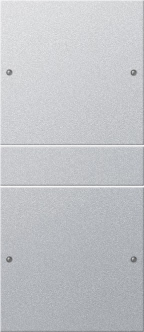 GIRA - GGI218226 Wippenset 2f (1+1) System 55 F Alu(lack.