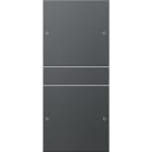 GIRA - GGI218228 Wippenset 2f (1+1) System 55 Anthrazit(l