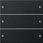 GIRA - GIR2183005 Wippenset 3f System 55 Schwarz m(lack.)