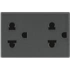 BTICINO - BTIHS4185 AXOLUTE - DUPLEX EURO-US 2P+T 16A C/P