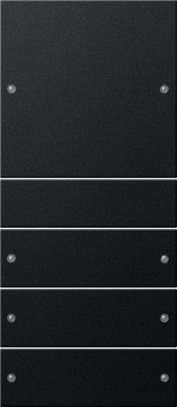 GIRA - GGI2184005 SET BIL. 4-M (1+3) SYSTEM 55 NERO O(VERN