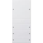 GIRA - GIR218403 SET INTERR. BILICO 4X SYSTEM 55 BNC PURO