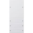 GIRA - GGI218403 SET BIL. 4-M (1+3) SYSTEM 55 BNC PURO(VE