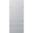 GIRA - GGI218426 Wippenset 4f (1+3) System 55 F Alu(lack.