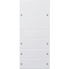 GIRA - GIR218427 Wippenset 4f (1+3) System 55 Reinweiss m