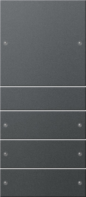 GIRA - GIR218428 Wippenset 4f (1+3) System 55 Anthrazit(l