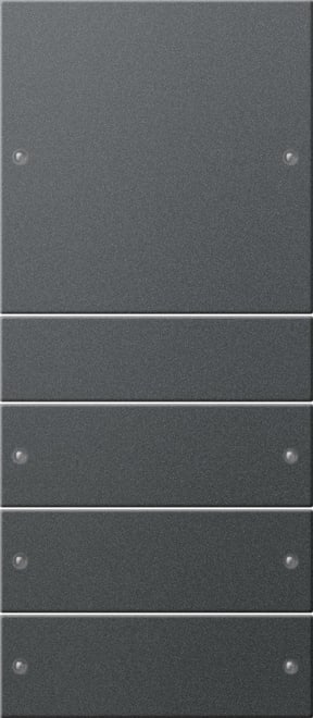 GIRA - GIR218428 Wippenset 4f (1+3) System 55 Anthrazit(l