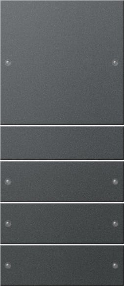 GIRA - GGI218428 SET BIL. 4-M (1+3) SYSTEM 55 ANTRACITE(V