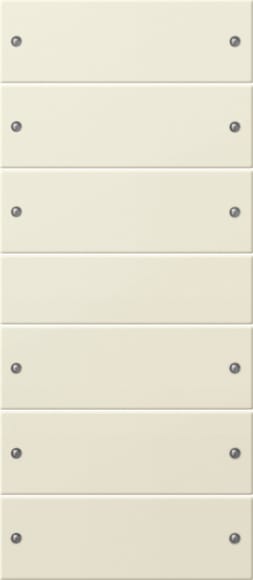 GIRA - GGI218601 SET BIL. 6-M (3+3) SYSTEM 55 BNC CREMA(V