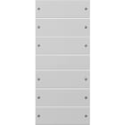 GIRA - GIR2186015 Wippenset 6f (3+3) System 55 Grau m(lack