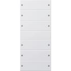 GIRA - GGI218603 Wippenset 6f (3+3) System 55 Reinweiss(l