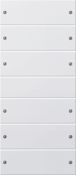 GIRA - GGI218603 SET BIL. 6-M (3+3) SYSTEM 55 BNC PURO(VE