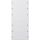 GIRA - GIR218627 Wippenset 6f (3+3) System 55 Reinweiss m