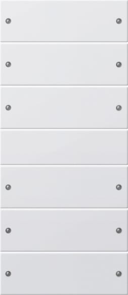 GIRA - GGI218627 SET BIL. 6-M (3+3) SYSTEM 55 BNC PURO S(
