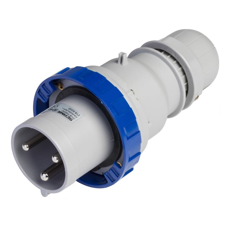 SCAME PARRE SPA - SCA218.6333 SPINA MOBILE 63A 2P+T 6H IP66/IP67/IP69