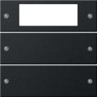 GIRA - GIR2192005 Wippenset 2f Plus System 55 Schwarz m(la