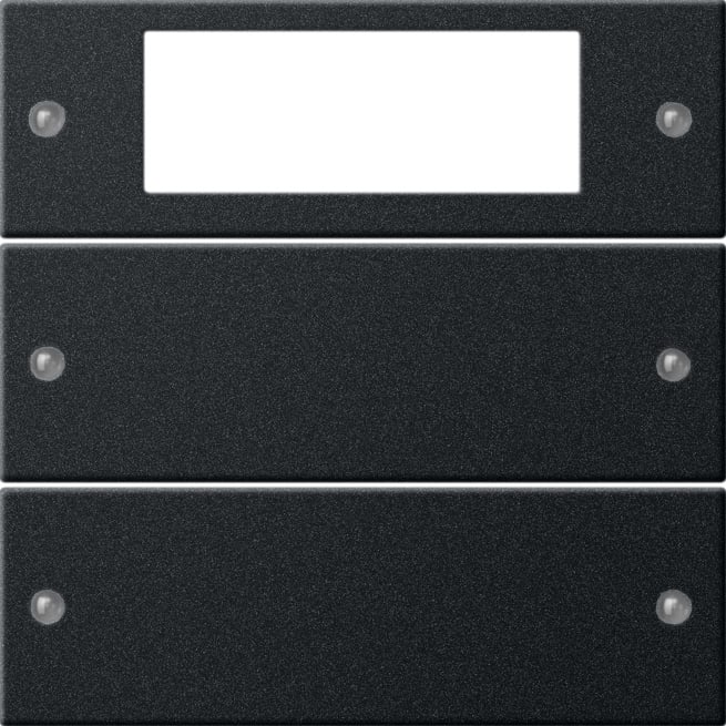 GIRA - GIR2192005 SET BIL. 2-M PLUS SYSTEM 55 NERO O(VERN.
