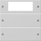 GIRA - GGI2192015 Wippenset 2f Plus System 55 Grau m(lack.