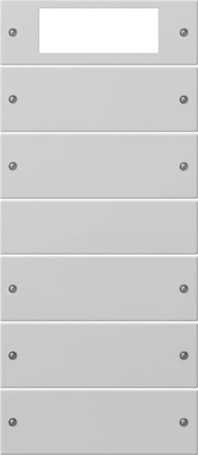 GIRA - GGI2195015 Wippenset 5f Plus (2+3) System 55 Grau m
