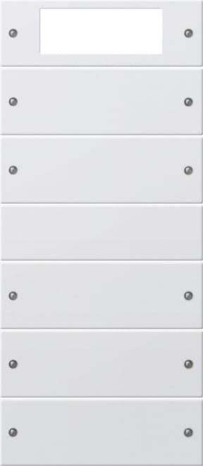 GIRA - GIR219527 Wippenset 5f Plus (2+3) System 55 Reinwe